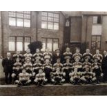 Photograph of Newport "This is Newport Invincible Rugby Team 1922-23" with players signatures