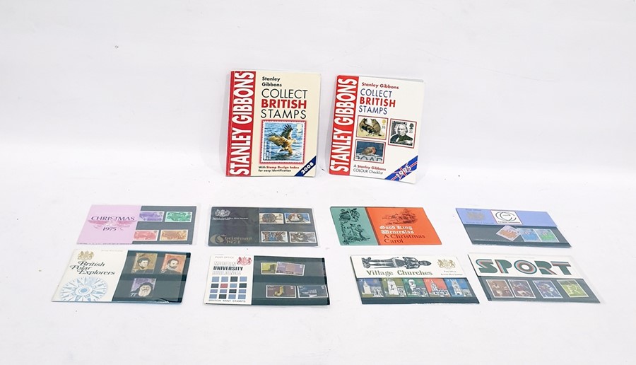 Collection of mint souvenir stamps from the late 60's and 70's (1 box)