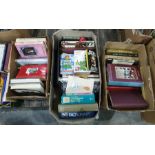 Quantity of hardback books including gardening, biographies, etc (3 boxes)