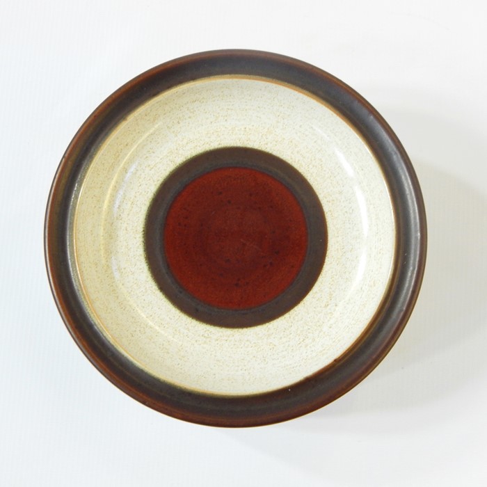 Hornsea 'Saffron' pattern dinner service for six persons and Denby pottery plates and similar cups - Image 5 of 8