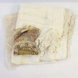 Quantity of assorted table linen, mats, napkins, crocheted, etc (1 box)