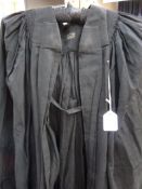 Academic gown labelled '21 Broad Street, Oxford'