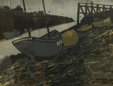 Graham Clarke (b.1941) Screen print artist's proof "Rye Harbour", signed in pencil lower right, 47.