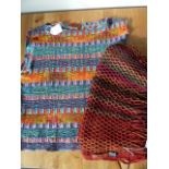 Missoni vintage jacket and jumper, Missoni tank top, another Missoni jumper and a Missoni Foulard