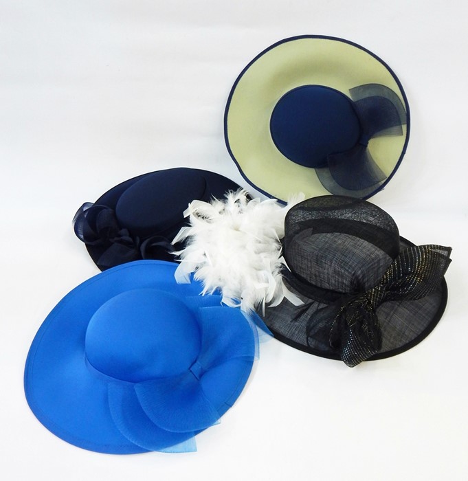 Various modern hats within a Debenhams hat box and assorted vintage shoes including Peter Kaiser, - Image 2 of 2