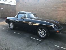 MGB Roadster 1978 Black 1798 cc 121,175 miles In current ownership since 1987 Very good condition