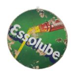 Essolube double sided enamel sign