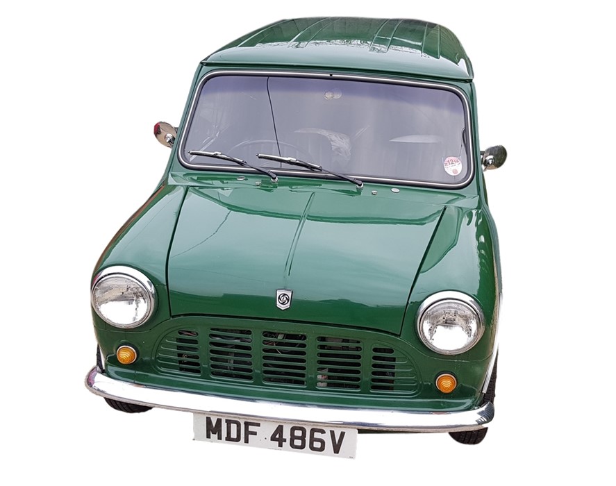 1980 Austin Morris Mini Van, Green,Reg MDF 486V ,848cc,VIn XKV10000722988,Engine 197010,