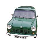 1980 Austin Morris Mini Van, Green,Reg MDF 486V ,848cc,VIn XKV10000722988,Engine 197010,