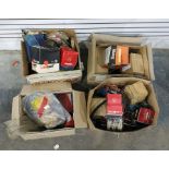 Assorted car parts, some still in packaging