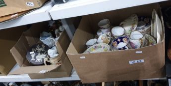 Quantity of assorted ceramics including Royal Doulton 'Aster' part service, assorted jugs, etc (2