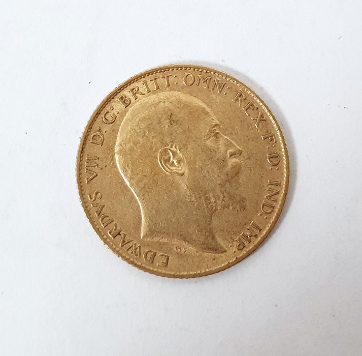 Gold half sovereign dated 1907 - Image 2 of 2