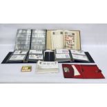 Assorted stamp albums to include First Day Covers, etc