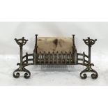 Cast iron fire grate