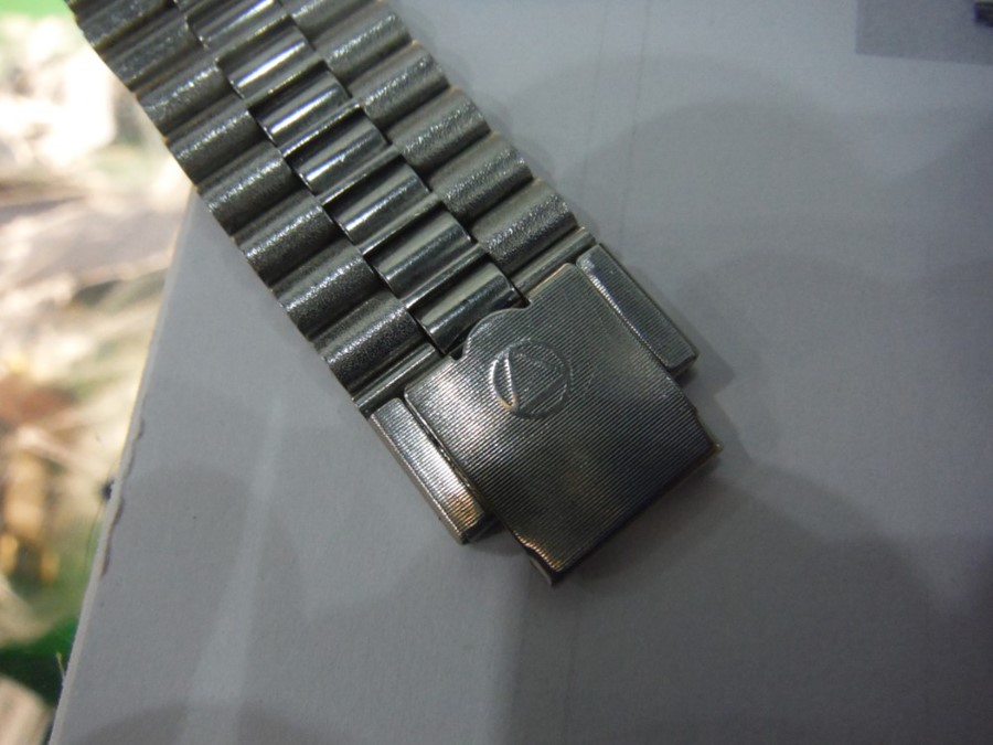 Gentleman's stainless steel Longines Conquest single button chronograph wristwatch circa 1972 - Image 8 of 8