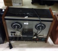 TEAC reel to reel tape recorder in teak case,  A-2300SX