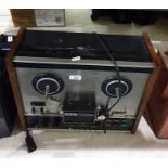 TEAC reel to reel tape recorder in teak case,  A-2300SX