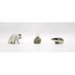 Copenhagen model of a pig, a mouse on top of a conker and a Russian model of a badger (3)