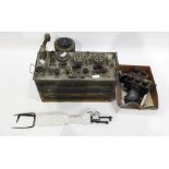 Philco Corp  WWII wireless set No.19 MK II radio transmitter set, original instructions and