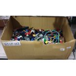 Quantity of various toys including Lego, cars, etc (3 boxes)