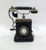 1915 Magneto telephone converted with dial added