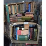 Quantity of antiquarian and leather bound books including Cooke's Topographical Library,