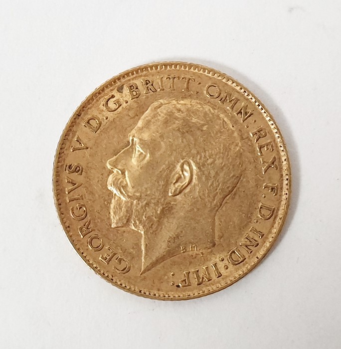 Gold half sovereign dated 1911 - Image 2 of 2