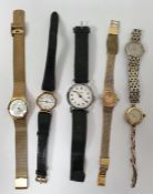 Assorted mainly lady's wristwatches to include examples by Seiko, Skagen, Villers (9)