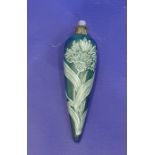 Victorian cameo glass scent bottle in the manner o