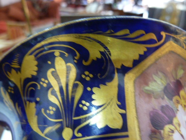19th century Bloor Derby porcelain two-handled cam - Image 5 of 6