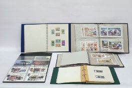 Collection of stamps and First Day covers in 16 albums, including stockbooks and loose stamps from
