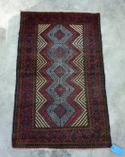 Old Baluchi rug, 145cm x 92cm
