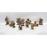 Collection of Goebel Hummel figures of children