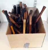 Box of various hammers and mallets (1 box)
