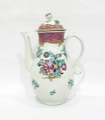 18th century Worcester porcelain famille rose patt