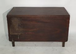 19th century mahogany swing-leg rectangular dining table