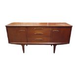 20th century teak sideboard in the manner of G-Pla