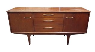 20th century teak sideboard in the manner of G-Pla