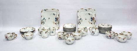 Limoges part tea set by Haviland & Co, comprising