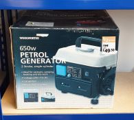 650W two-stroke petrol generator