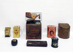 Quantity of vintage tins including a 'Revo' electric model cooker savings tin and three Victorian