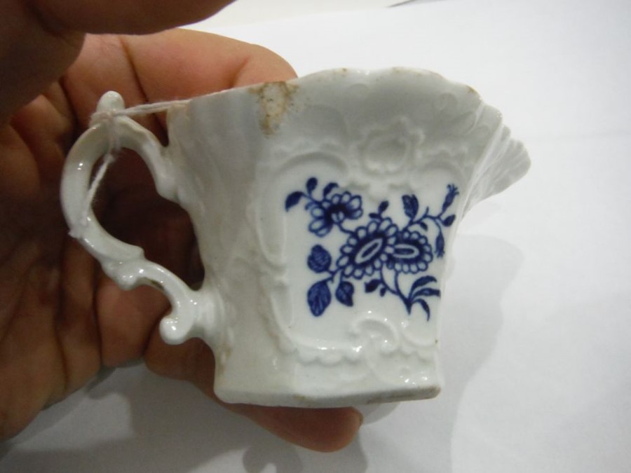 Worcester porcelain small cream jug with underglaz - Image 2 of 6