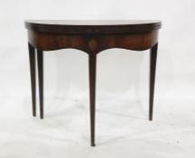 19th century mahogany tea table