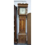 Late 18th century longcase clock with eight-day mo