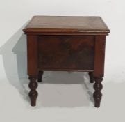 19th century mahogany commode