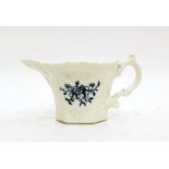 Worcester porcelain small cream jug with underglaz