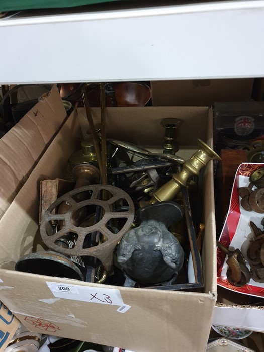 Large quantity of assorted parts for paraffin lamp - Image 2 of 3