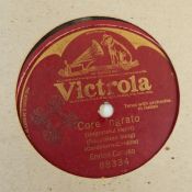 Quantity of 10" vocal records to include Zonophone, Historic Records Society, Winner Imperial, etc