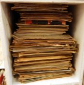 Quantity of classical 78's in various sizes and a quantity of classical LP records (1 box)