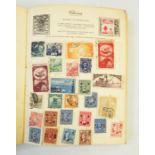 Nailson stamp album of worldwide stamps including China